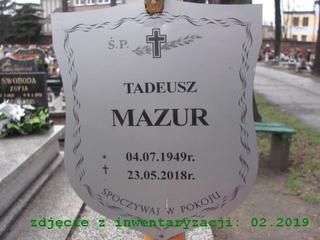 Tadeusz Letkiewicz 1954 Siemianowice Śląskie - Grobonet - Wyszukiwarka osób pochowanych