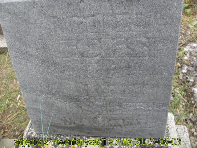 Zdjęcie grobu