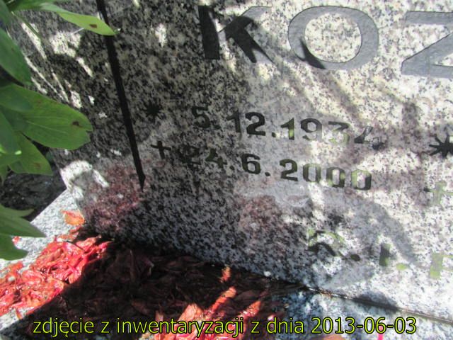 Zdjęcie grobu